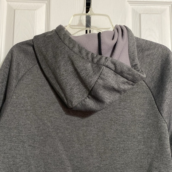 Nike Gray Hoodie with White Logo - Picture 7 of 12